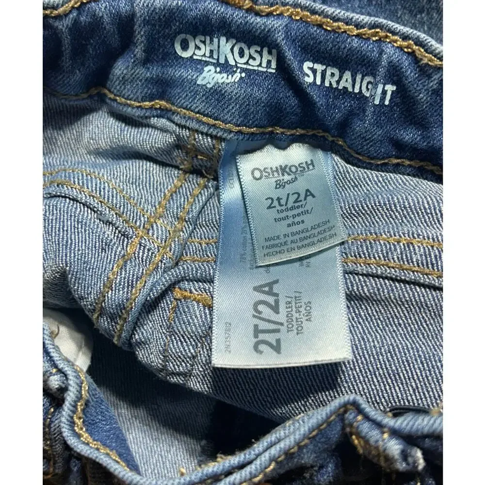 Oshkosh B'gosh straight leg toddler jeans size 2T